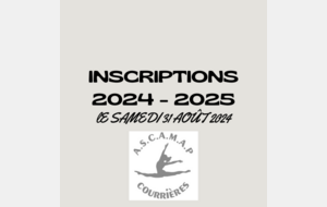 INSCRIPTION ET REINSCRIPTION 2024 - 2025